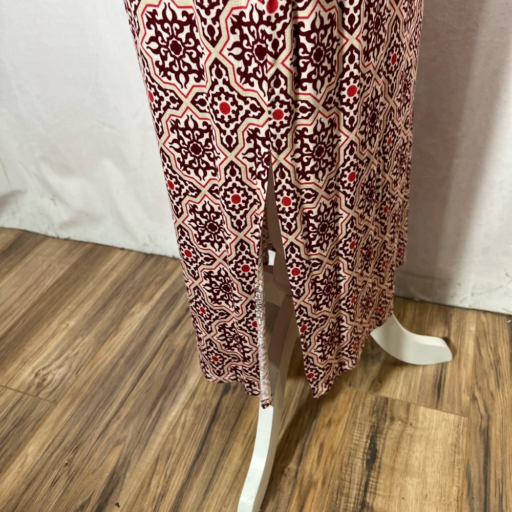 New Geo Print Maxi Skirt - Picture 3 of 6